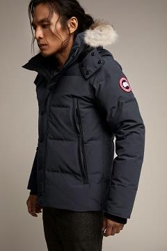 Chamarras Canada Goose Hombre Outlet - Wyndham Abrigos Azul Marino QN1093652